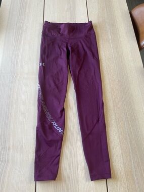 Under Armour Cold Gear Compression Running Leggings size small women’s UA